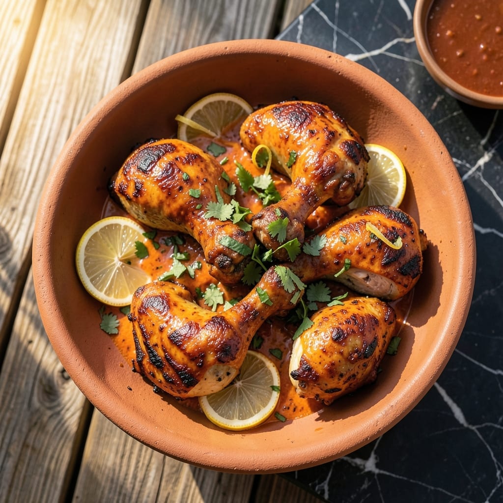 Recipe For Tandoori Chicken On The Grill: Charred Smoky Spice Infusion