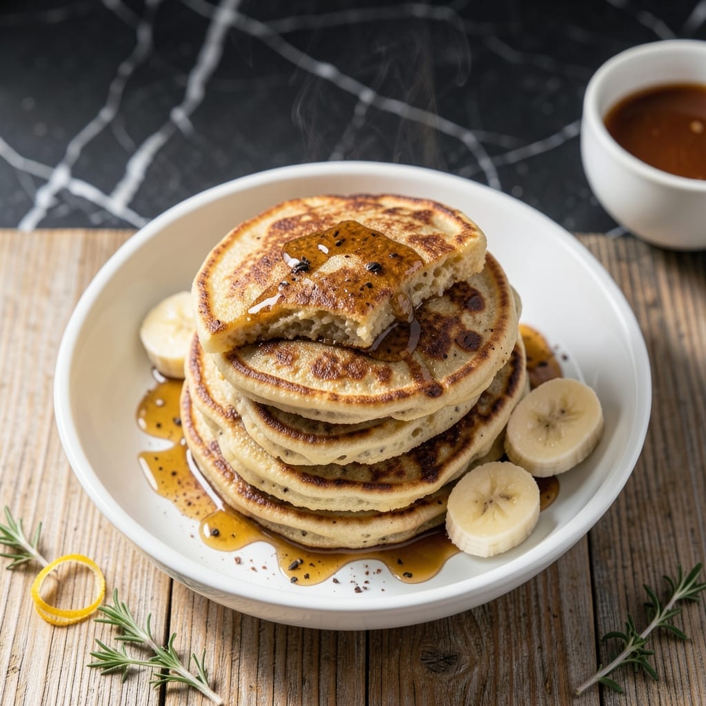 Banana Pancake Recipe No Egg: Fluffy Stacks Without the Dairy