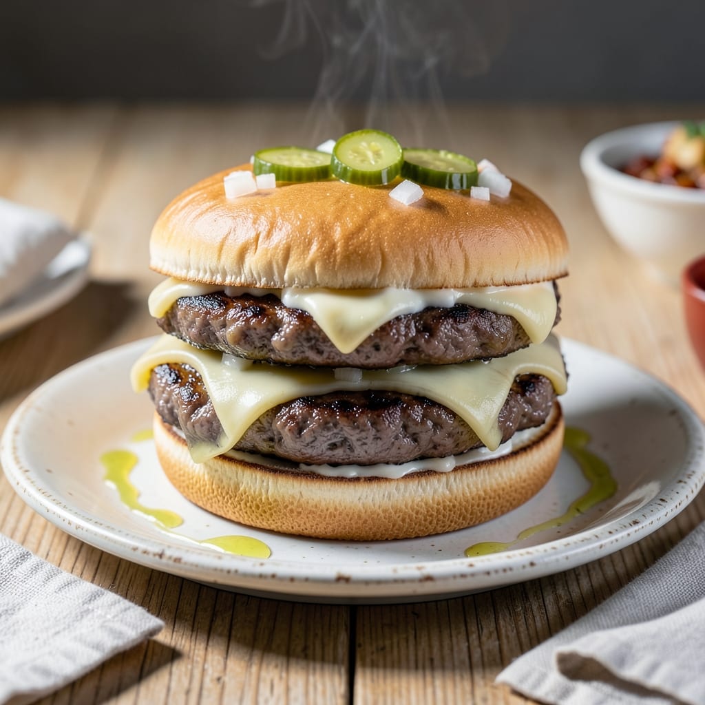 McDonald's Double Cheeseburger Recipe: Big Mac Shop Flavor at Home