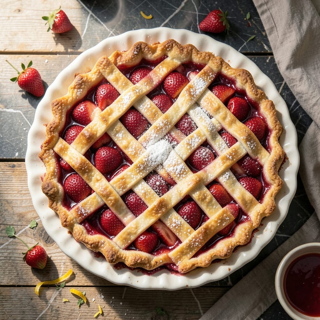 Perkins Strawberry Pie Recipe: Old-Fashioned Diner Sweetness