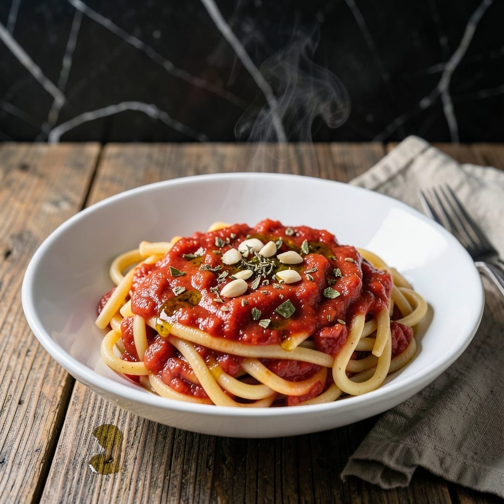 Canned Tomato Sauce Recipe for Pasta: Rich Simmered Depth for Perfect Coating