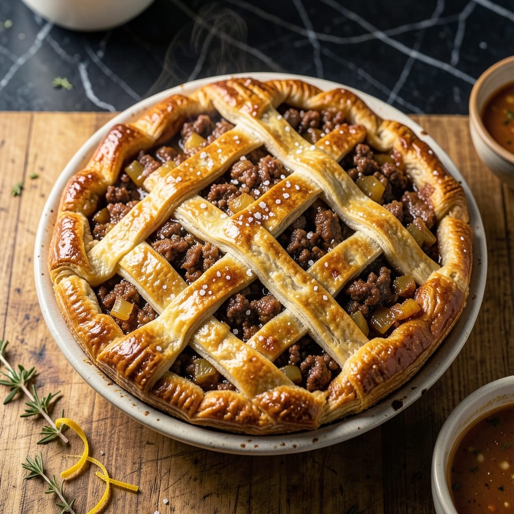 French Canadian Pork Pie Recipe: Traditional Spiced Meat Filling in Flaky Pastry