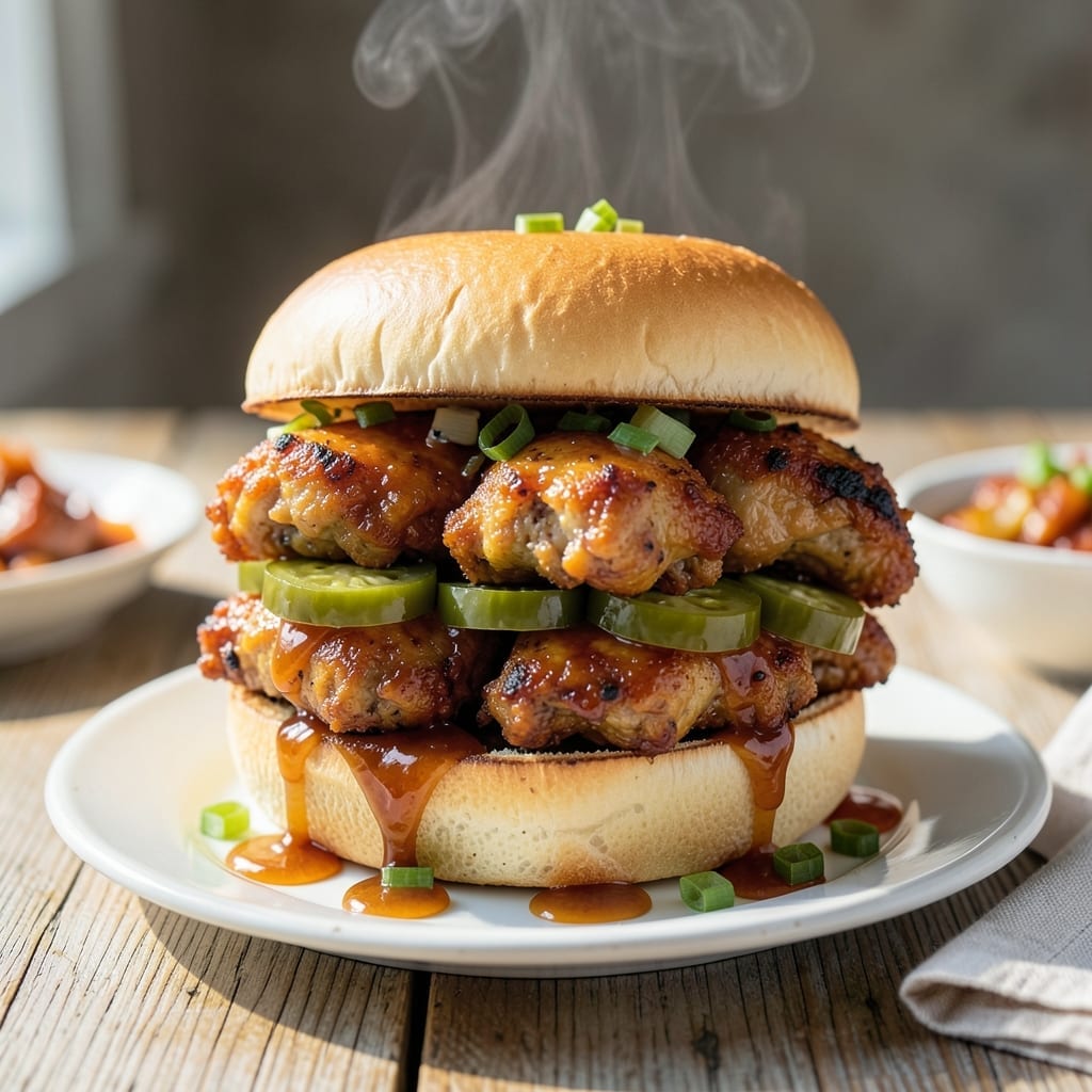 Hot Chicken Sandwich Recipe Crock Pot: Set It and Forget It Spicy Indulgence