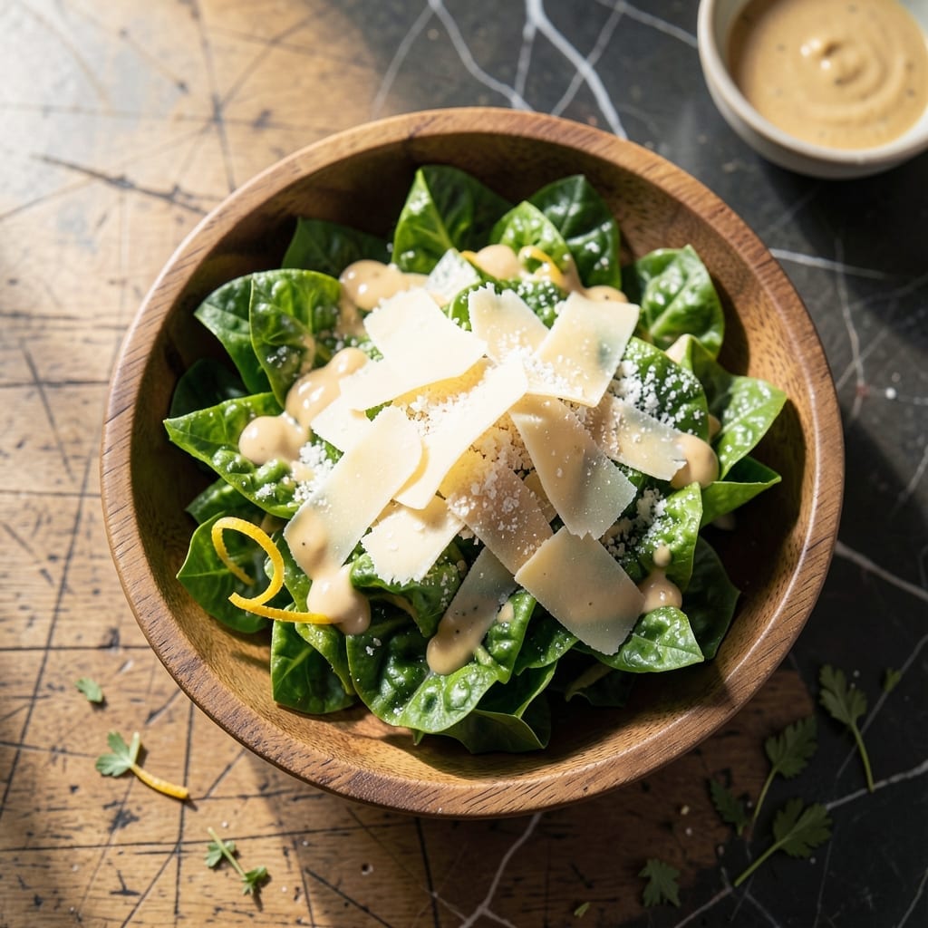 Macaroni Grill Caesar Salad Recipe: Copycat Crispness With Parmesan Twist