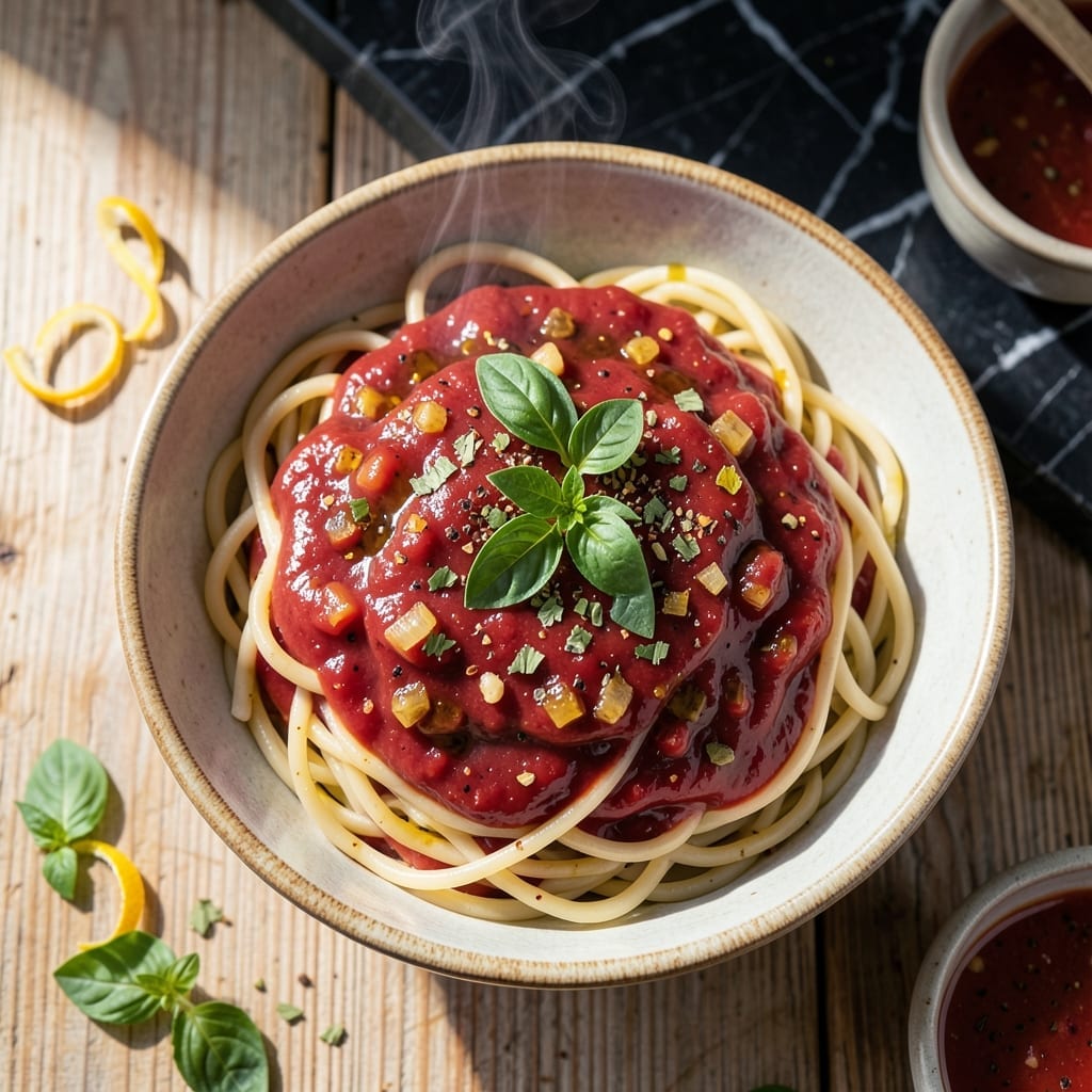 Campbell's Tomato Soup Spaghetti Sauce Recipe: Rich Simmered Base for Pasta Night