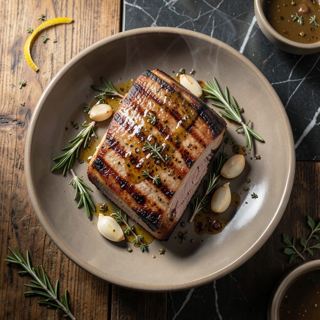 Grilled Whole Pork Tenderloin Recipe: Herb-Crusted and Moist Throughout