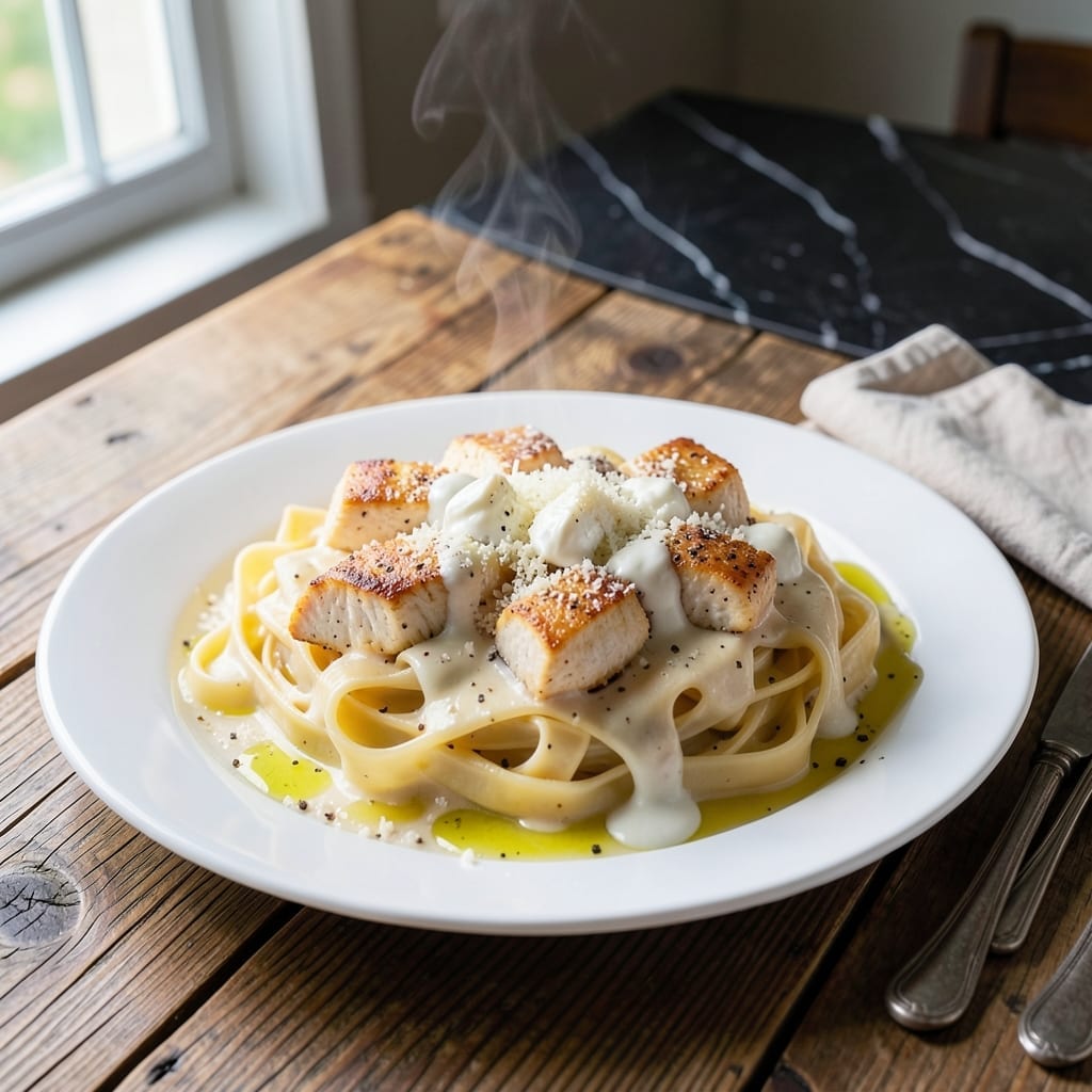 Olive Garden Chicken Fettuccine Alfredo Recipe Crock Pot: Set-It-and-Forget-It Creamy Comfort