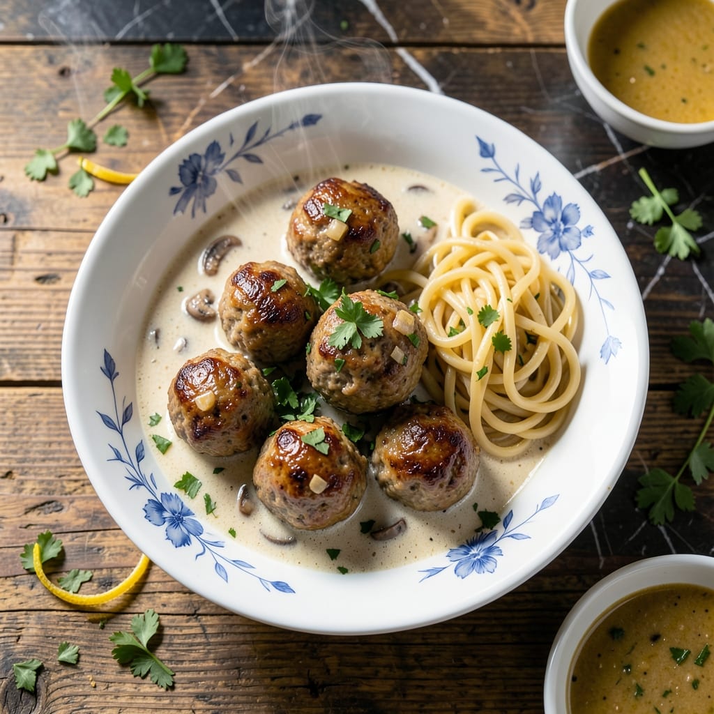 Swedish Meatball Recipe With Cream Of Mushroom Soup: Cozy Nordic Comfort in a Bowl