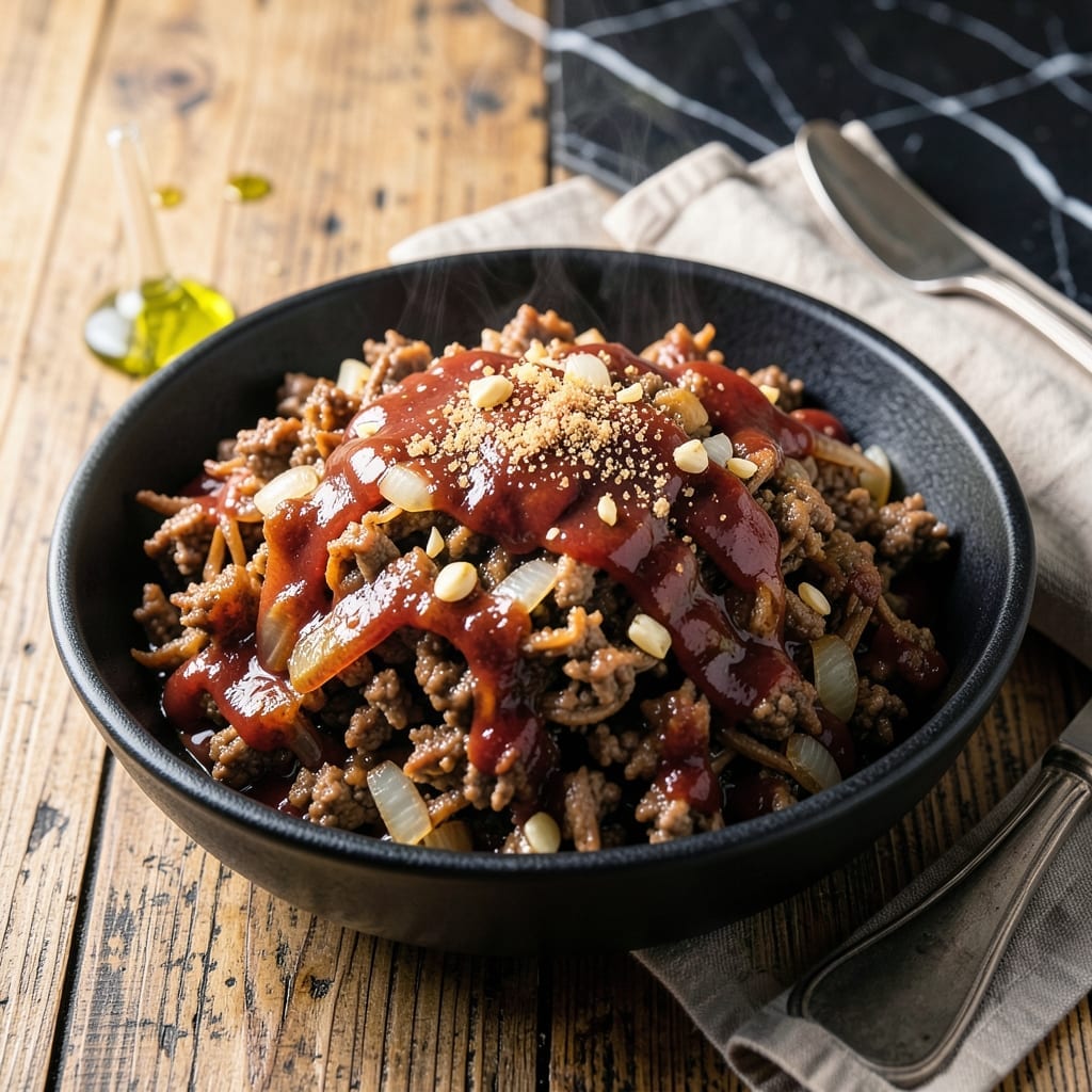Ground Beef BBQ Recipe Slow Cooker: Set-It-and-Forget-It Smoky Richness