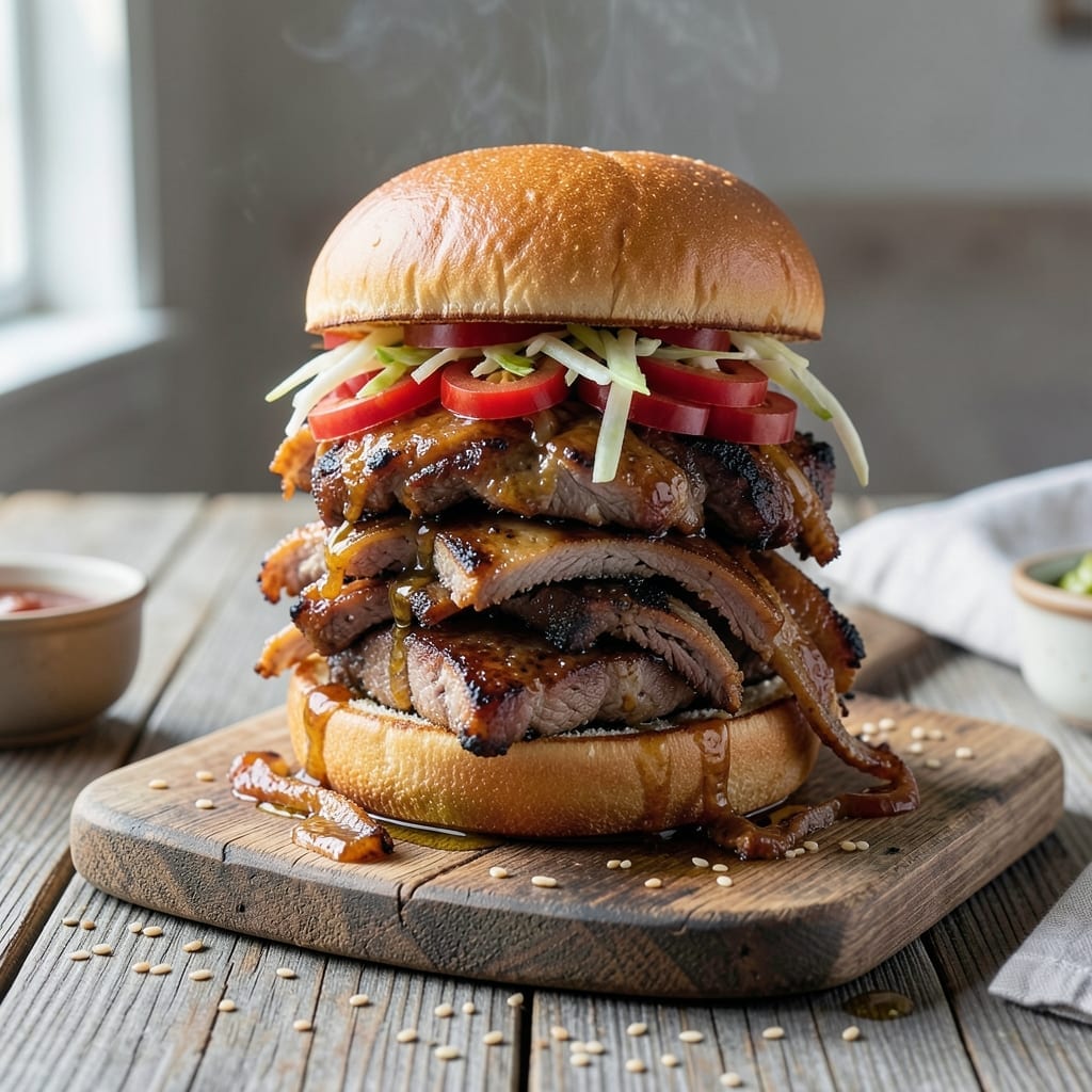 Barbecue Pulled Pork Sandwich Recipe: Slow-Smoked Tenderness on a Bun