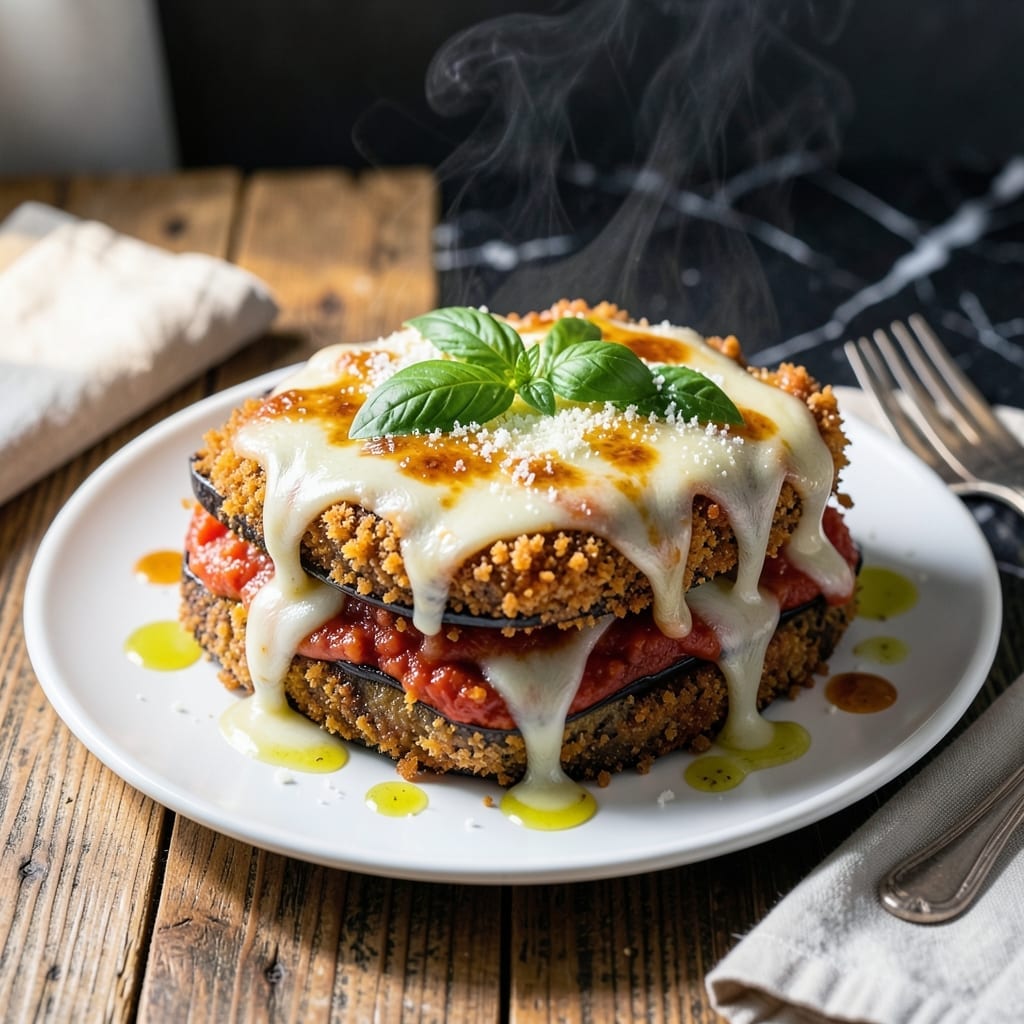 Eggplant Parm Recipe Baked: Layers of Crispy and Melty Goodness Eggplant Parm Recipe Baked: Layers of Crispy and Melty Goodness