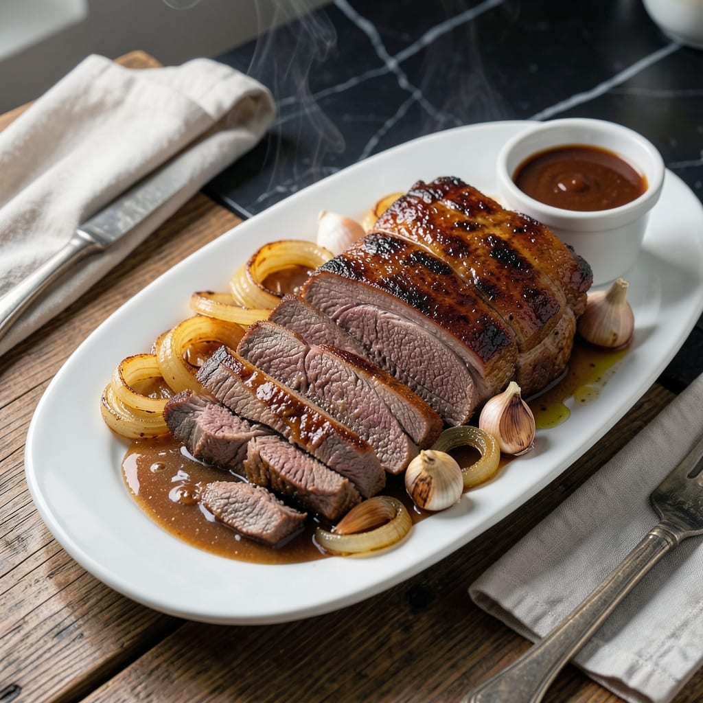 French Dip Recipe Slow Cooker: Fall-Off-The-Bone Beef With Au Jus