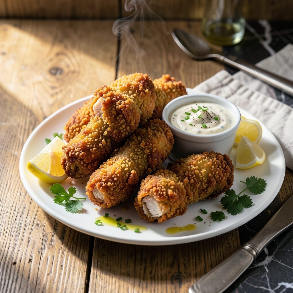 Fried Chicken Tenders Recipe With Bread Crumbs: Extra Crunchy Homemade Bites
