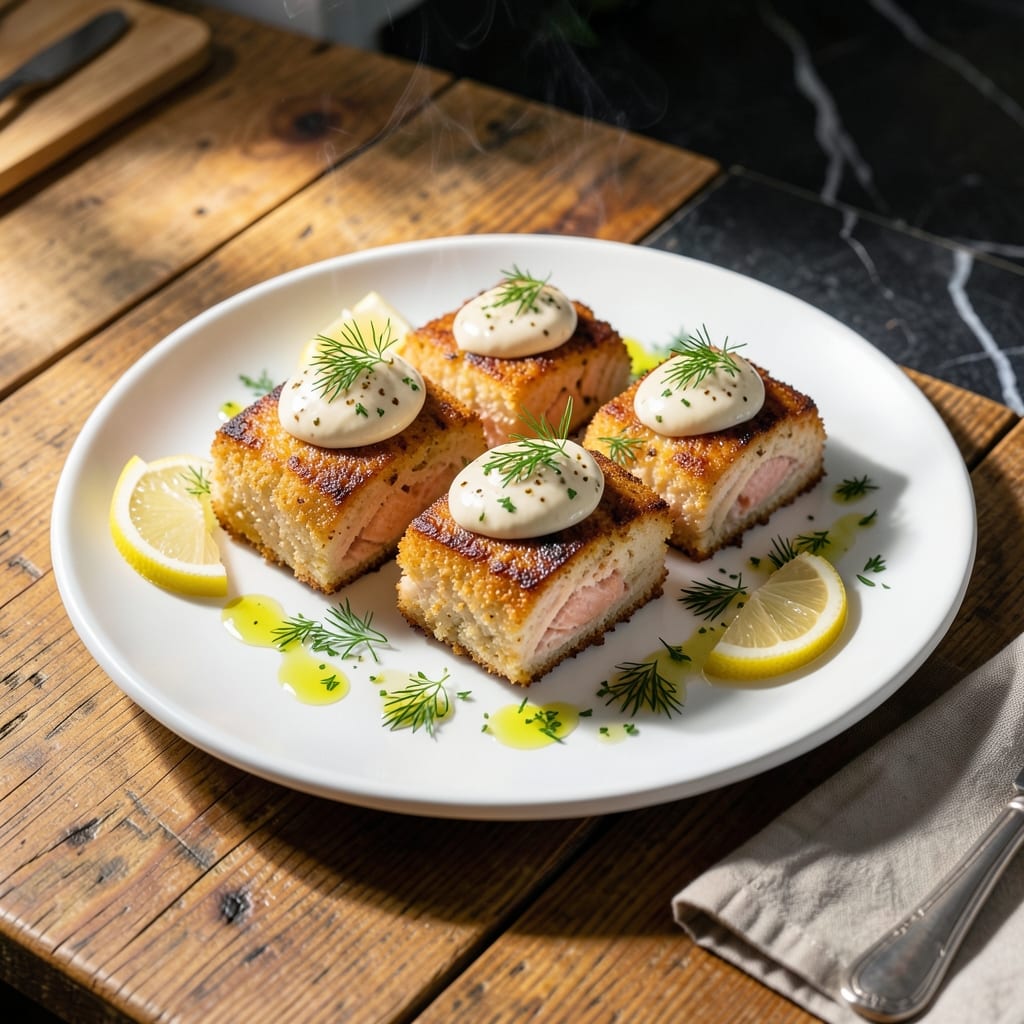 Salmon Cakes Recipe With Fresh Salmon: Crispy Edges and Flaky Centers