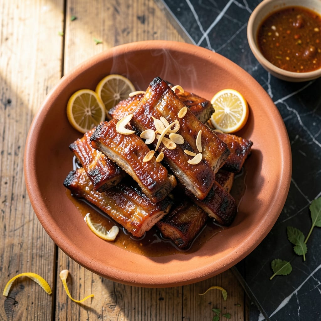 Fried Ribs Recipe Panlasang Pinoy: Crunchy Pork with Garlicky Soy Glaze