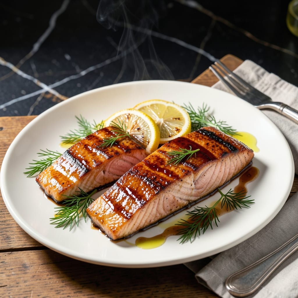 Cheddars Bourbon Glazed Salmon Recipe: Sweet and Smoky Restaurant Style