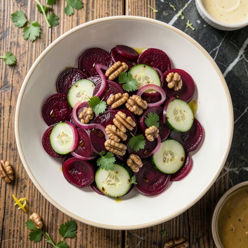 Beet Salad Recipe Using Canned Beets: Vibrant and Tangy in Minutes