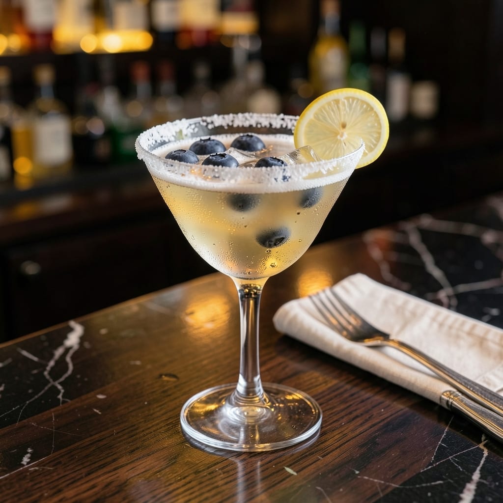 Bonefish Grill Blueberry Lemon Drop Martini Recipe: Bright Citrus and Berry Bliss