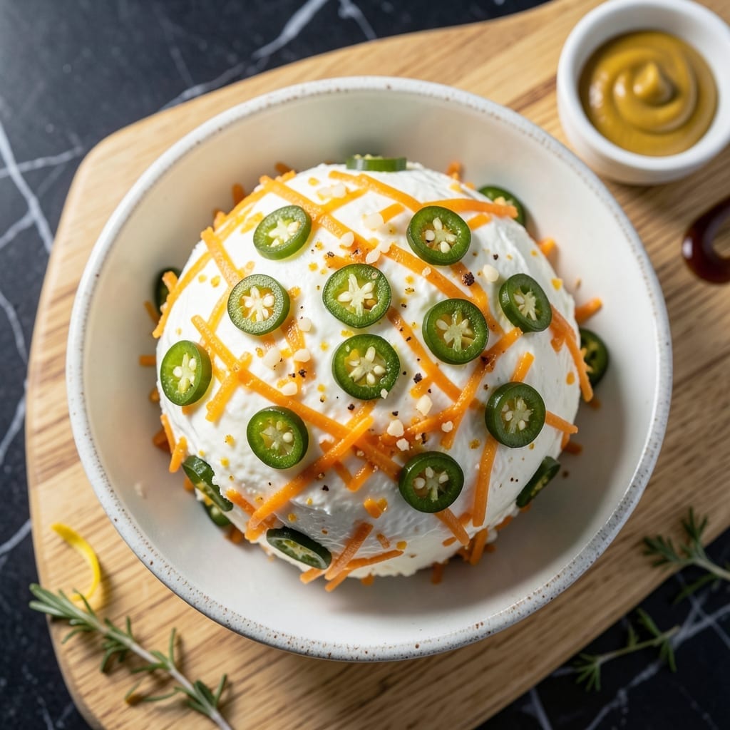 Jalapeno Cheese Ball Recipe With Cream Cheese: Spicy Kick for Party Platter