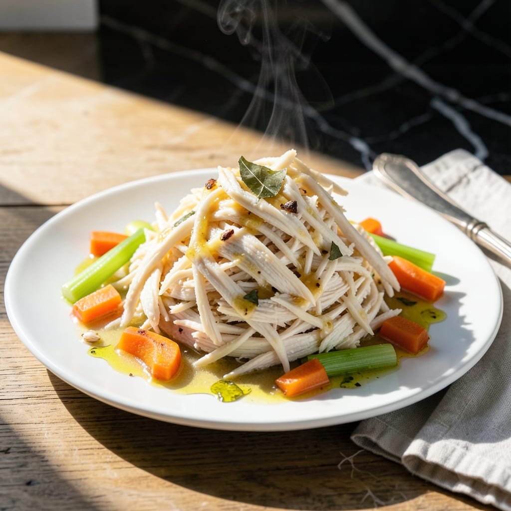 Shredded Chicken Recipe for Kids: Mild and Fluffy Protein for Picky Eaters