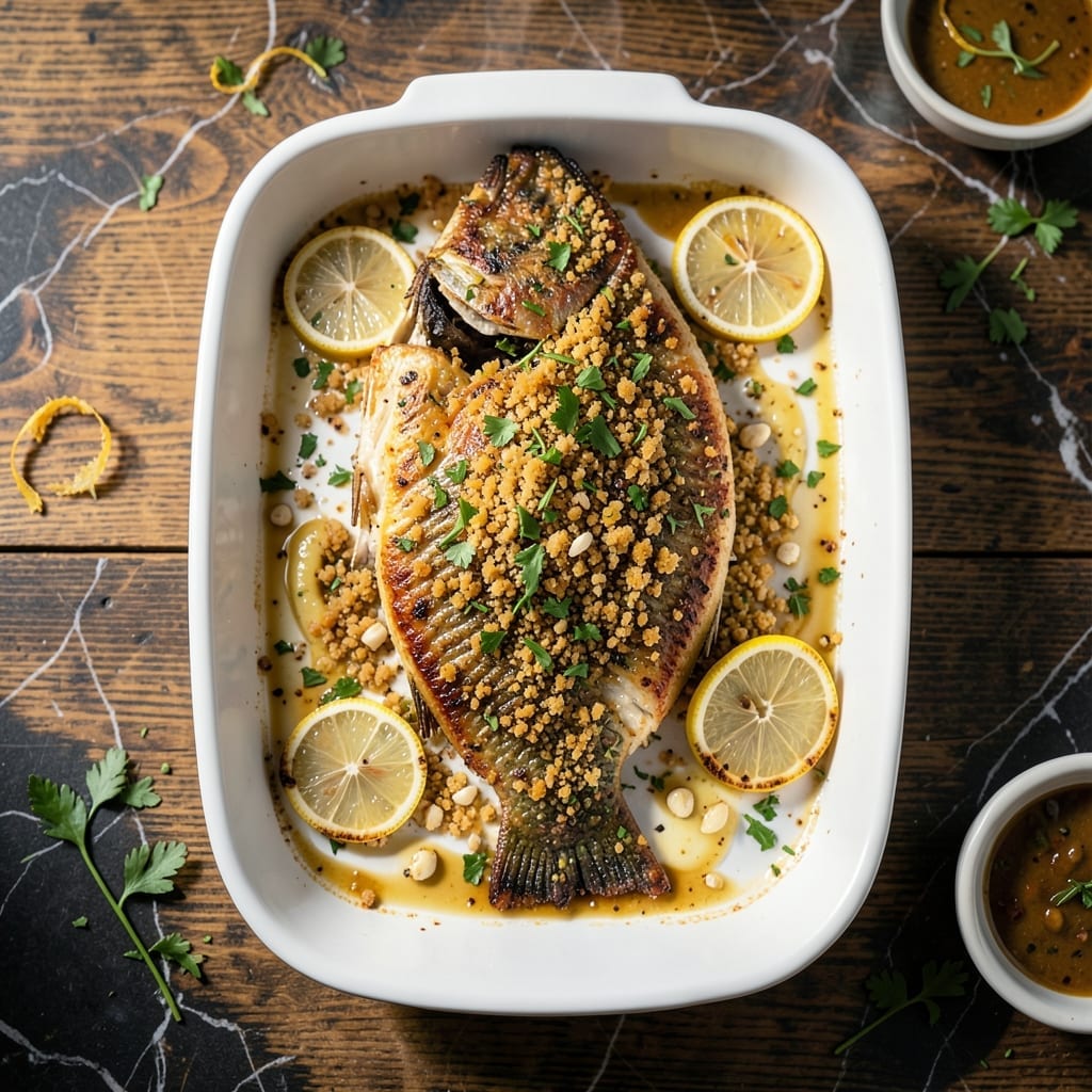 Pompano Recipe Baked: Buttery Layers With Lemon-Zest Crust