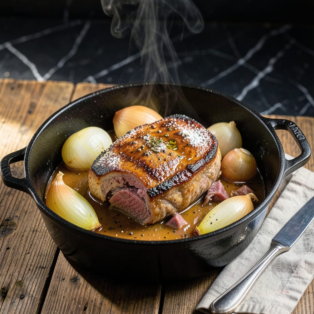 Easy Pot Roast Recipe No Slow Cooker: Dutch Oven Braised to Melting Tenderness