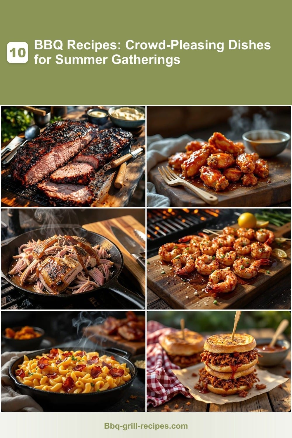 10 BBQ Recipes: Crowd-Pleasing Dishes for Summer Gatherings