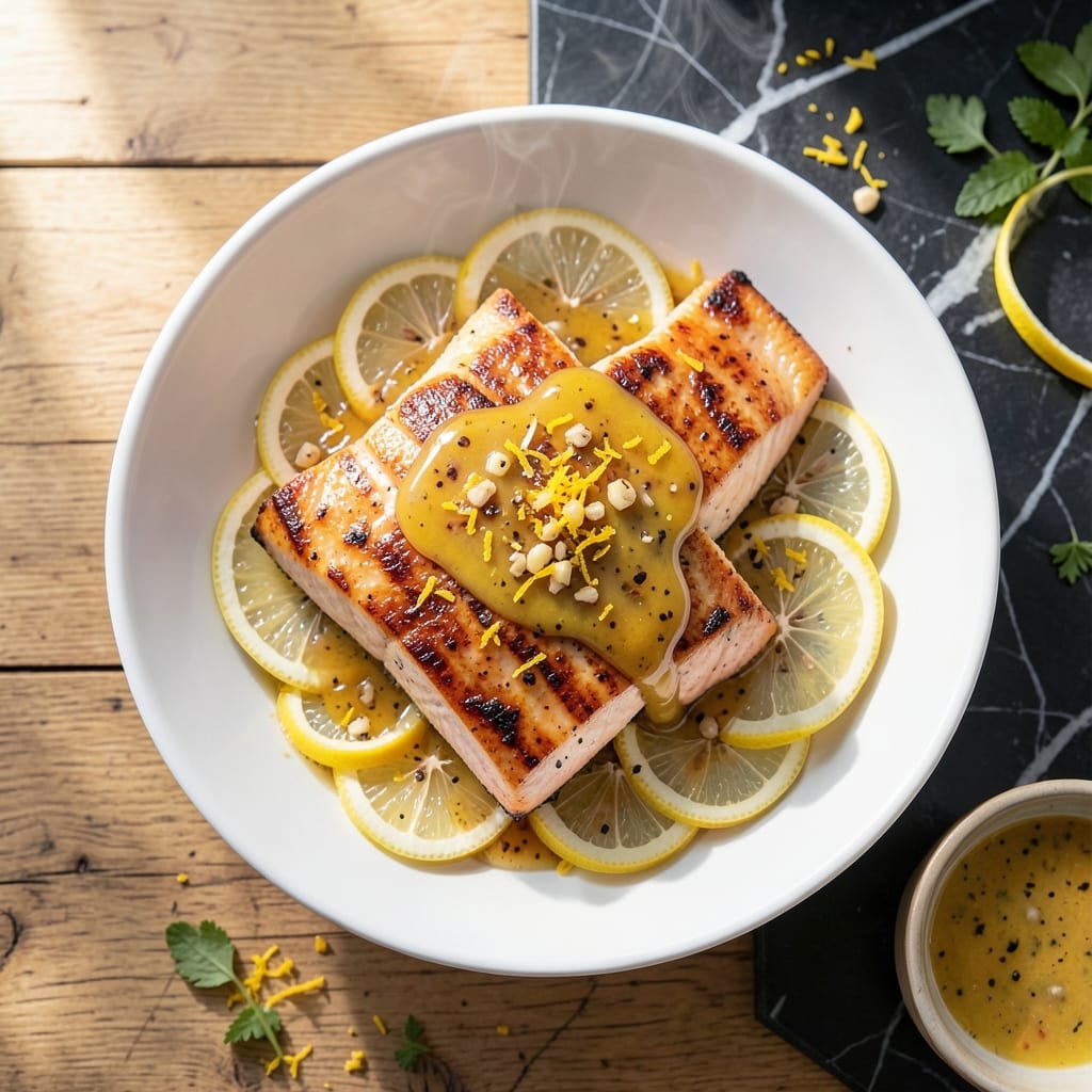 Lemon Salmon Recipe Oven: Bright Citrus Glaze With Flaky Texture