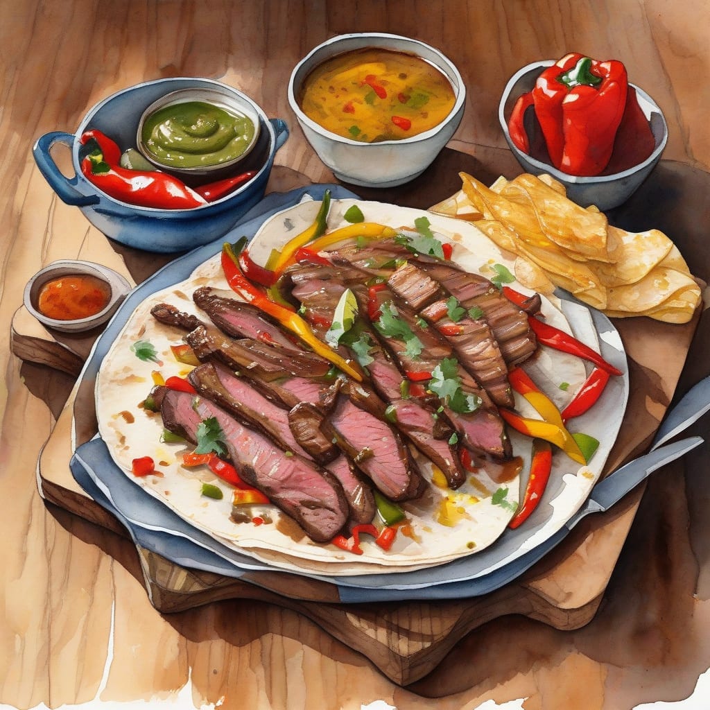 chicken and steak fajitas recipe