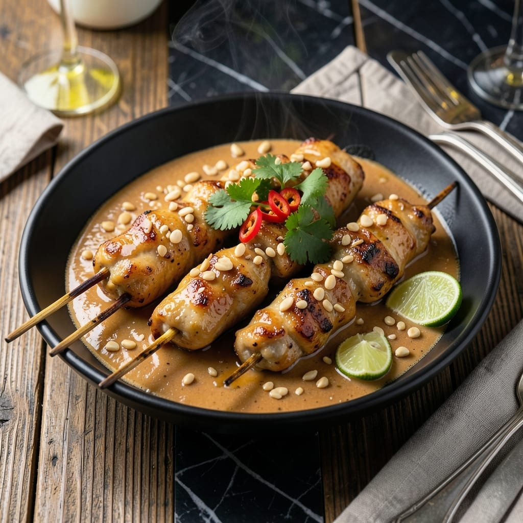 Recipe For Peanut Satay: Rich And Creamy Thai Dipping Sauce