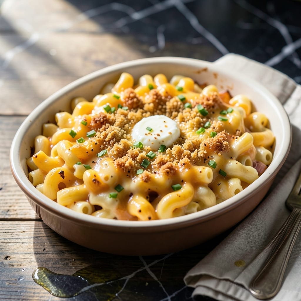 Recipe for Bahamian Macaroni and Cheese: Island-Style Creamy Bake
