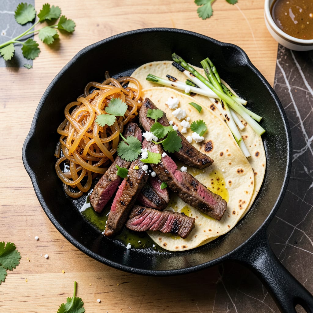 Comprehensive fajitas without peppers visual reference