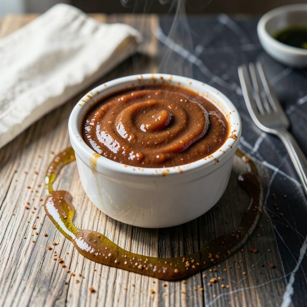 Fat Free BBQ Sauce Recipe: Tangy Sweet Heat Without the Guilt illustration with key details