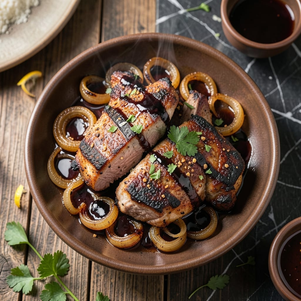 Cowboy Pork Chops Longhorn Recipe: Smoky Grilled Flavor with Spiced Rub