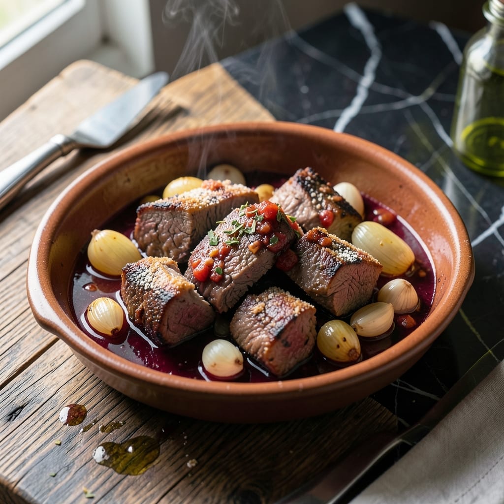 Recipe For Deer: Wild Game Richness With Herb Infusion