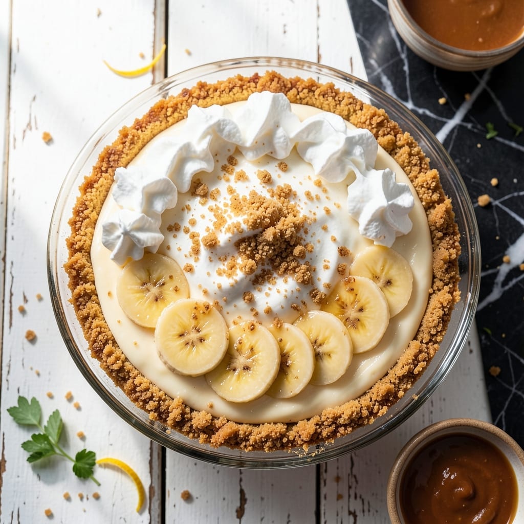 Paula Deen's Banana Cream Pie Recipe: Southern-Style Layers of Custard and Whipped Cream
