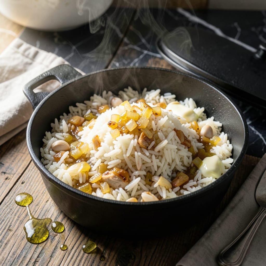 Sarge's Rice Recipe: Fluffy Grains With Bold Seasoning