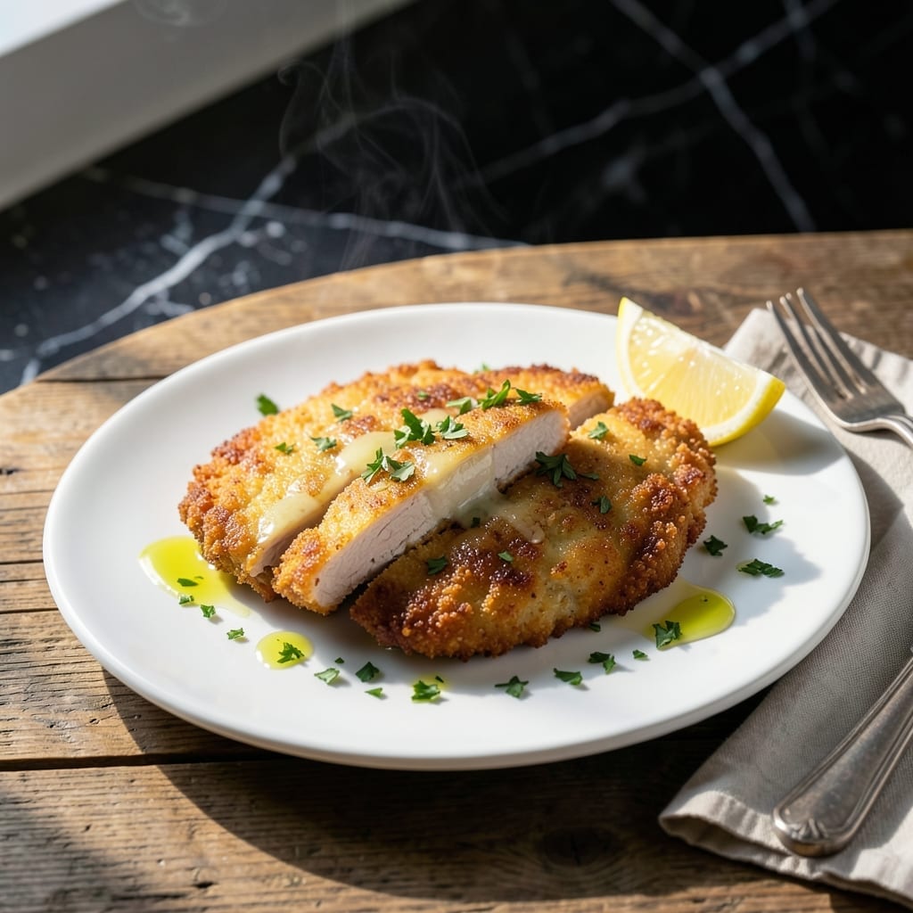 Recipe For Venus Schnitzel: Austrian-Style Breaded Veal Cutlet