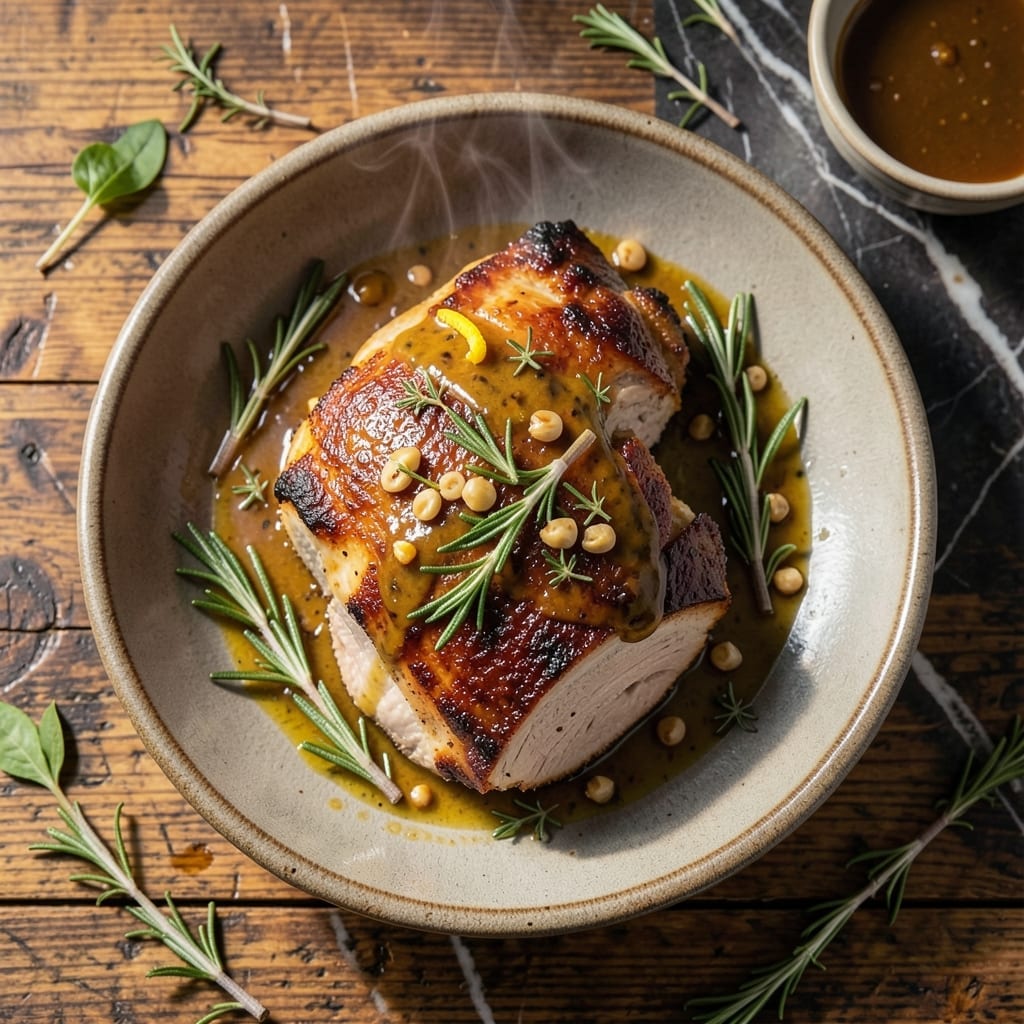 Pork Roast Recipe With Dijon Mustard: Herb-Crusted and Fall-Apart Tender