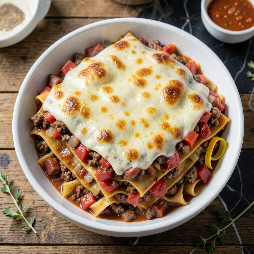 Lasagna Recipe With Cream Cheese: Rich Layers With Tangy Creaminess