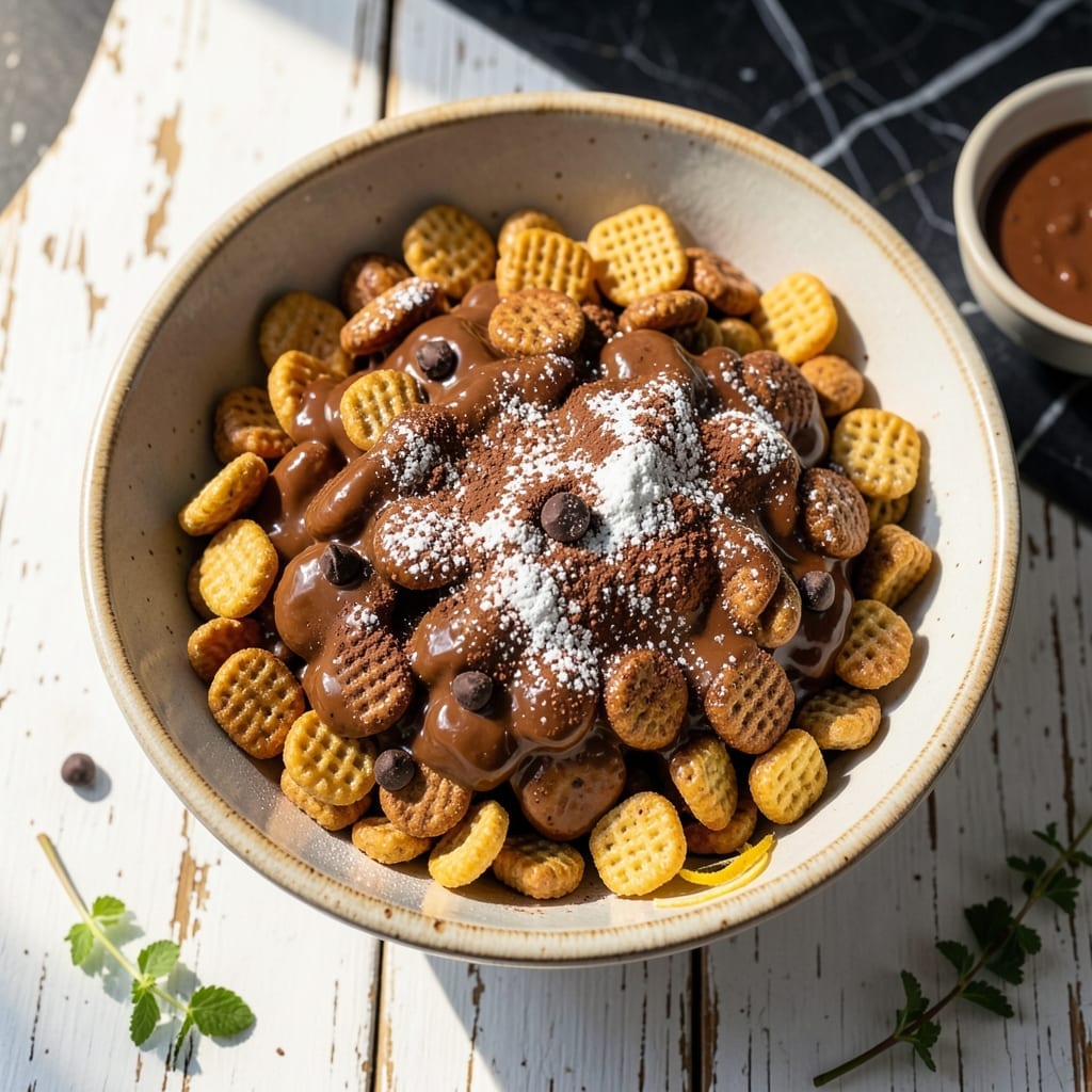 Puppy Chow Recipe Without Peanut Butter: Chocolate-Covered Crunch Classic