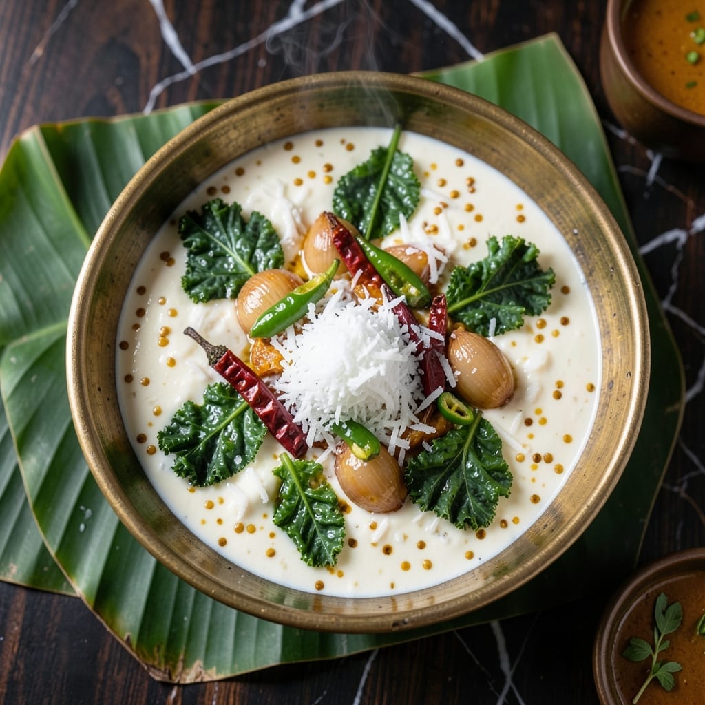Moru Curry With Coconut Recipe in Malayalam: Traditional Kerala Yogurt Stew
