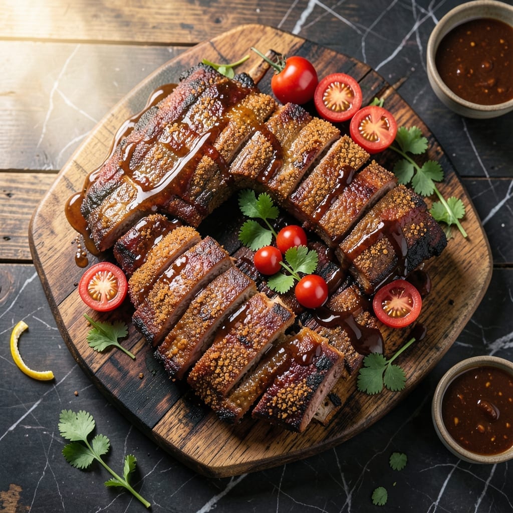 BBQ Beef Ribs Recipe Gas Grill: Charred Crust With Juicy Layers