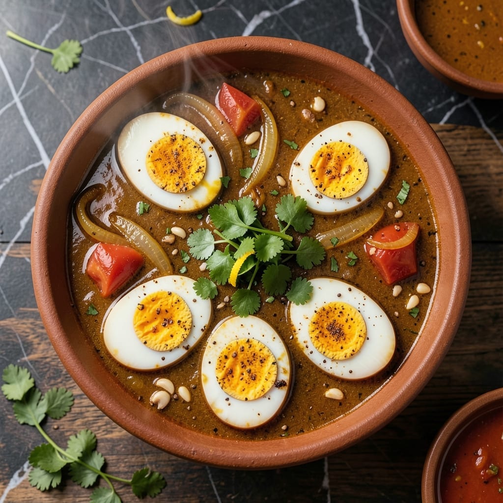 Egg Curry Recipe Punjabi: Fragrant Spices in Rich Tomato Gravy