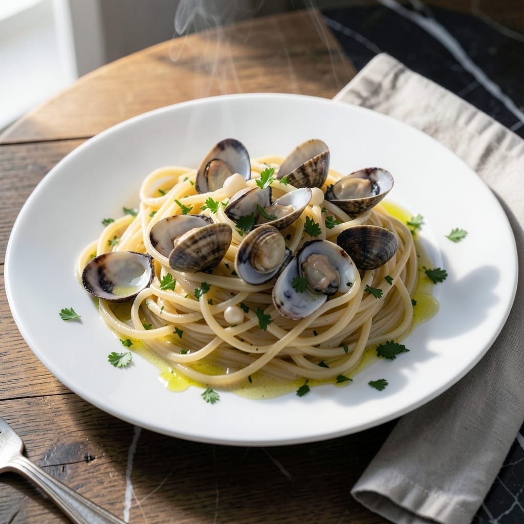 Best Linguine With Clams Recipe: Briny Sweetness in Garlic White Wine Sauce