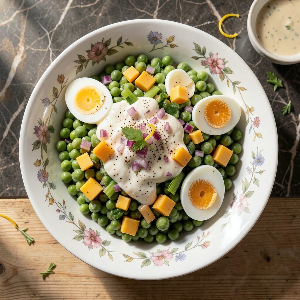 Old Fashioned Pea Salad Recipe Pioneer Woman: Creamy Picnic Side With Crunch