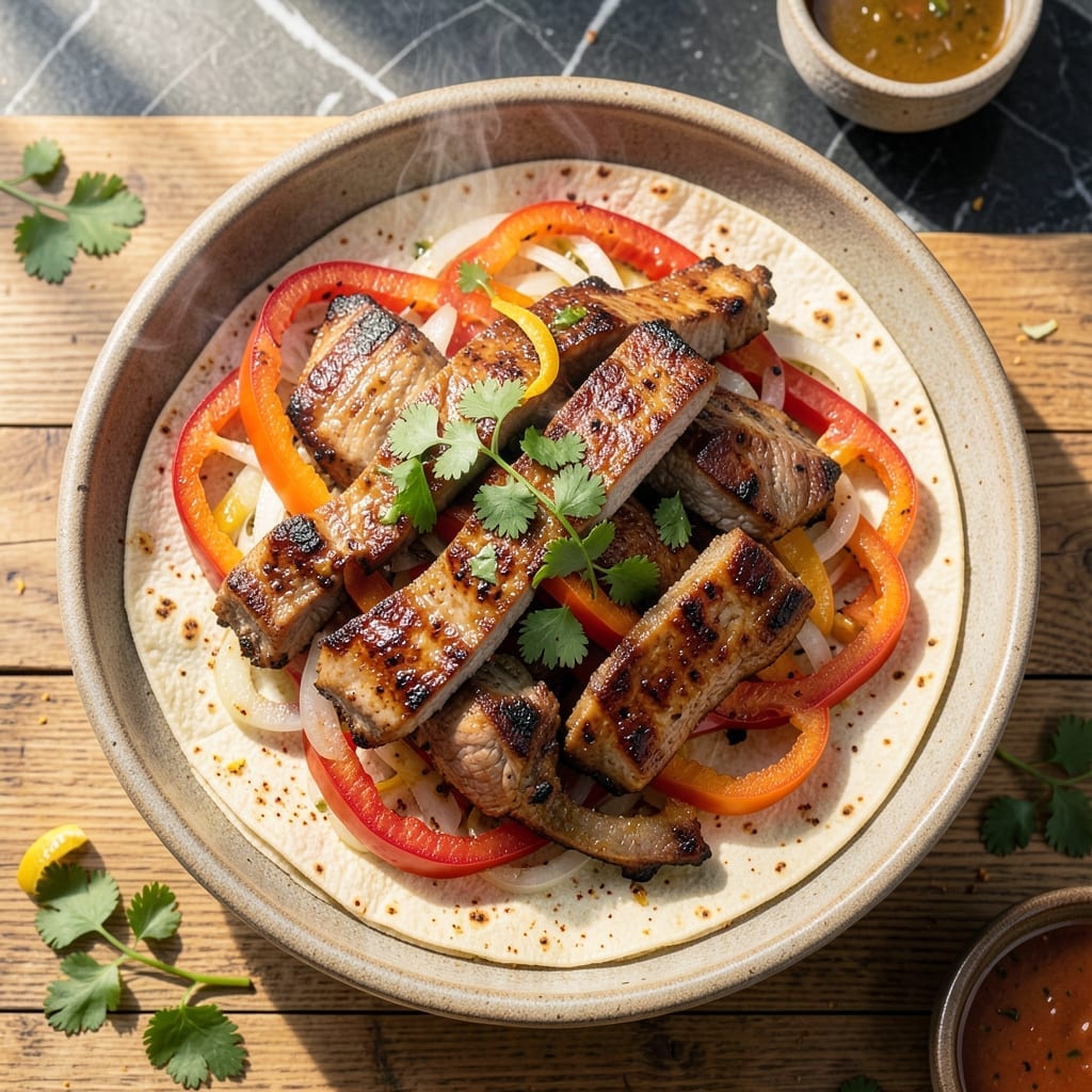 Grilled Pork Fajitas Recipe: Smoky Char with Fresh Lime Zest