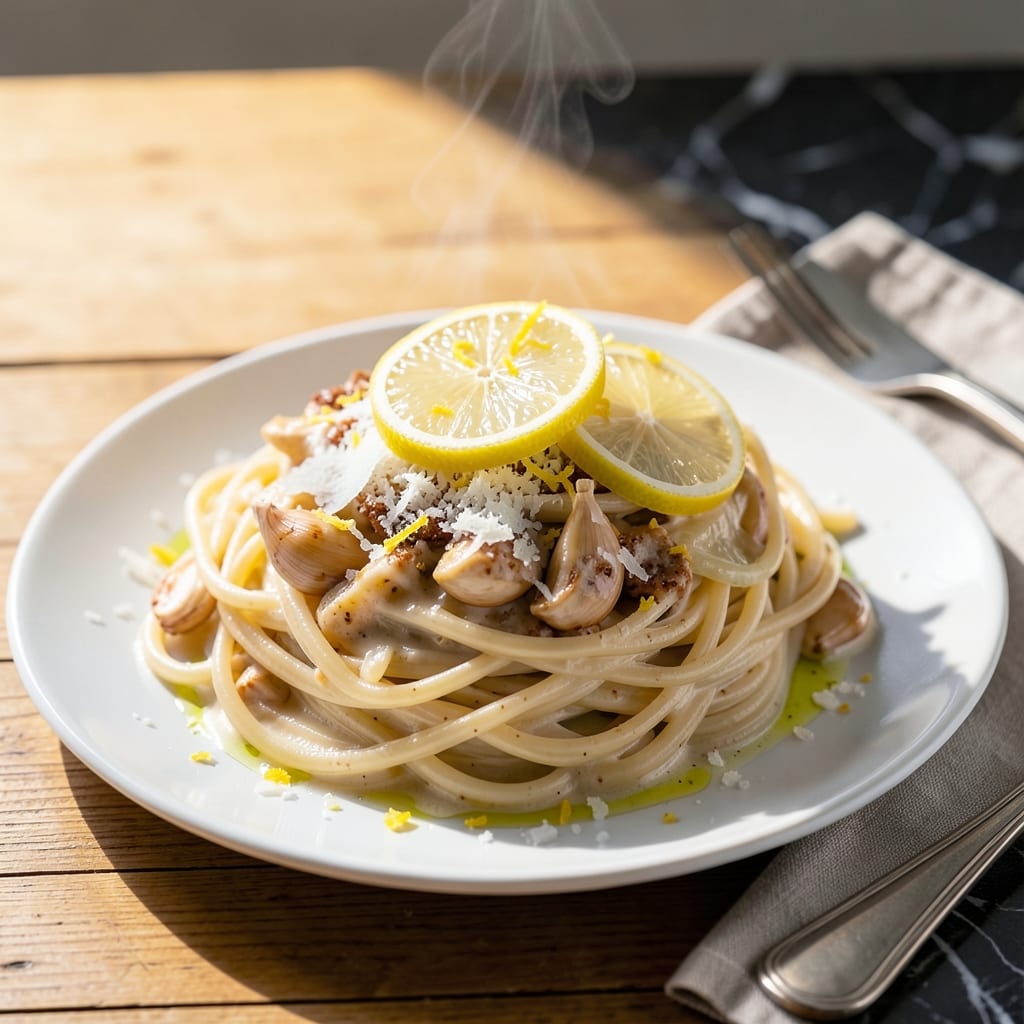 Lemon Pasta Recipe Italian: Zesty Citrus and Al Dente Perfection