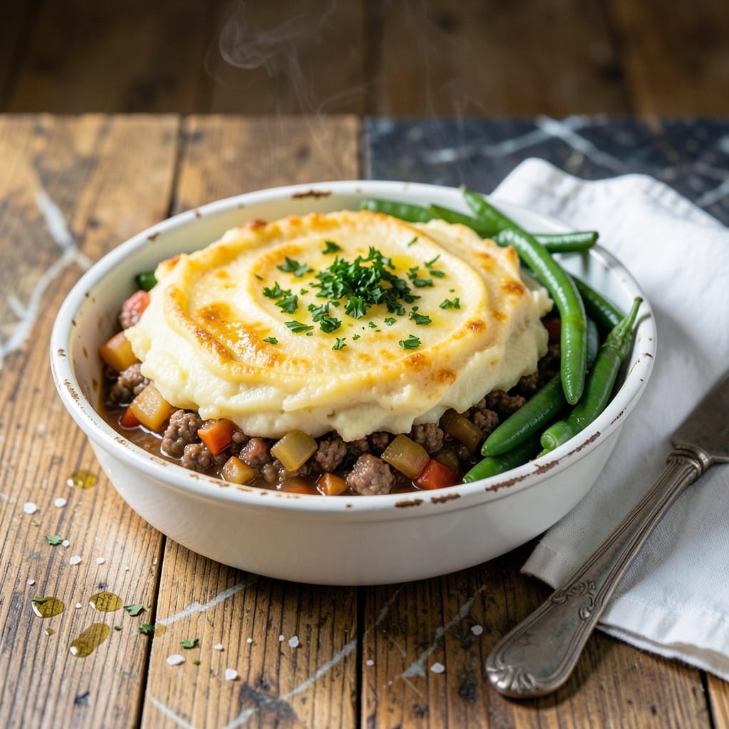 Shepherd's Pie Recipe With Green Beans: Savory Layers With Herb-Infused Topping