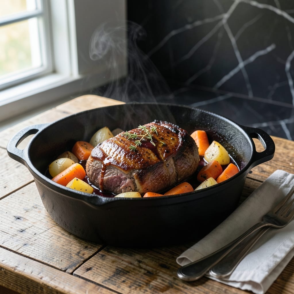 Pot Roast Recipe Oven Red Wine: Slow-Braised Melting Tenderness